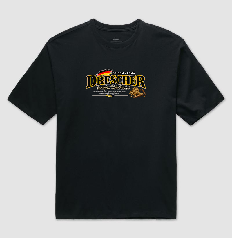 Drescher  - Camiseta Oversized