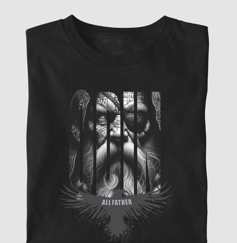 Camiseta Odin Allfather Raven