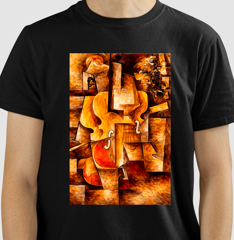 Cubismo _ Violino 