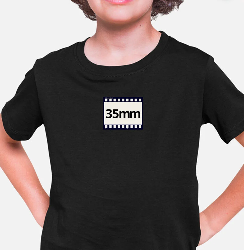 Camiseta mini filme 35mm