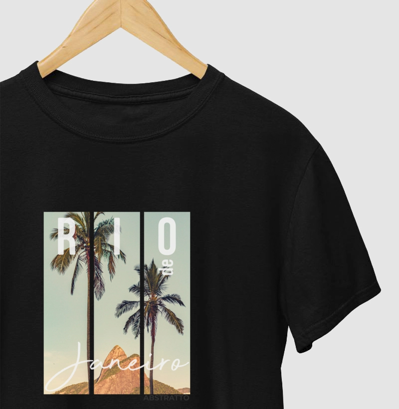 Camiseta Abstratto Rio de Janeiro