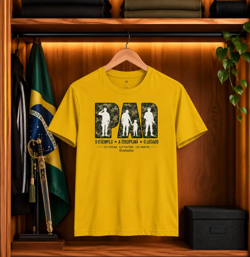 Pai com valores!