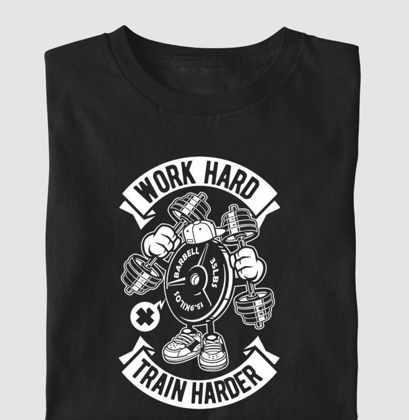 Trabalhe duro, treine mais duro