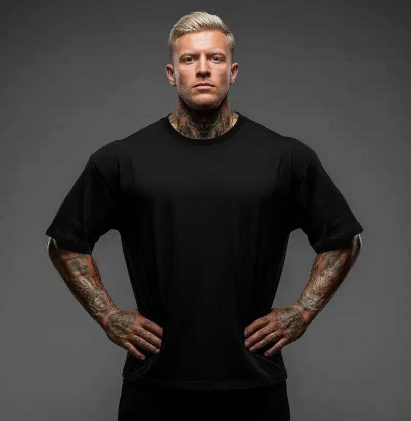Camiseta Oversized Black