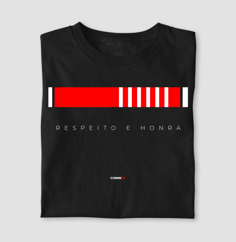 Camiseta Respeito e Honra Grau 6| Jiu Jitsu | OSSX