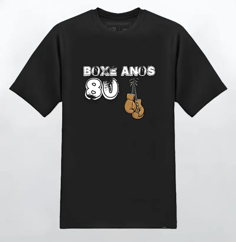 Camiseta Boxe anos 80
