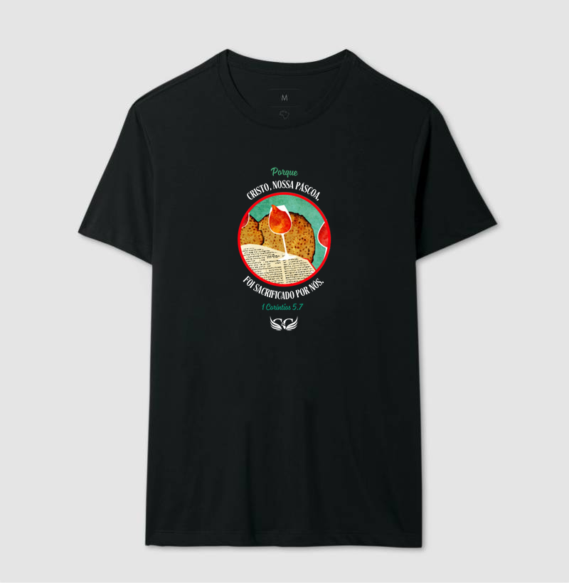 Camiseta Cristo nossa Páscoa
