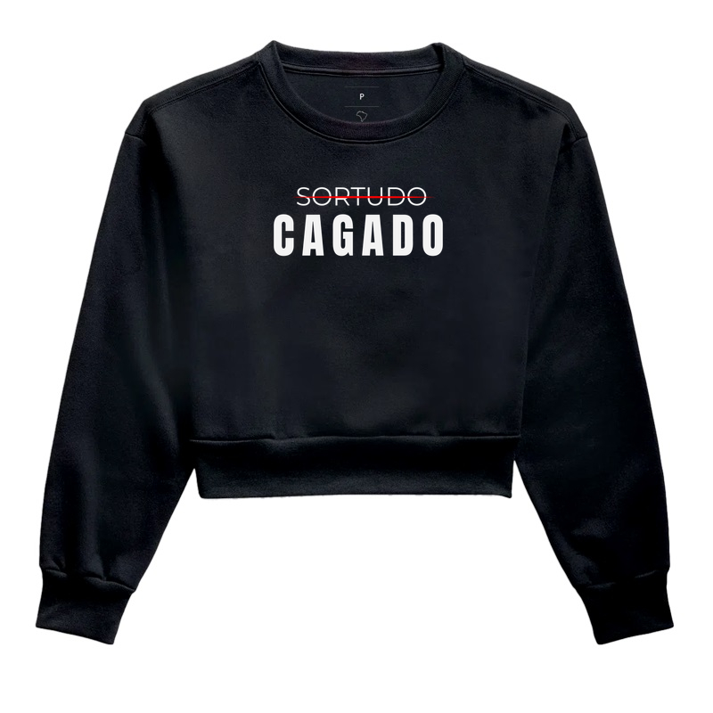 Cagado - Cropped Moletom