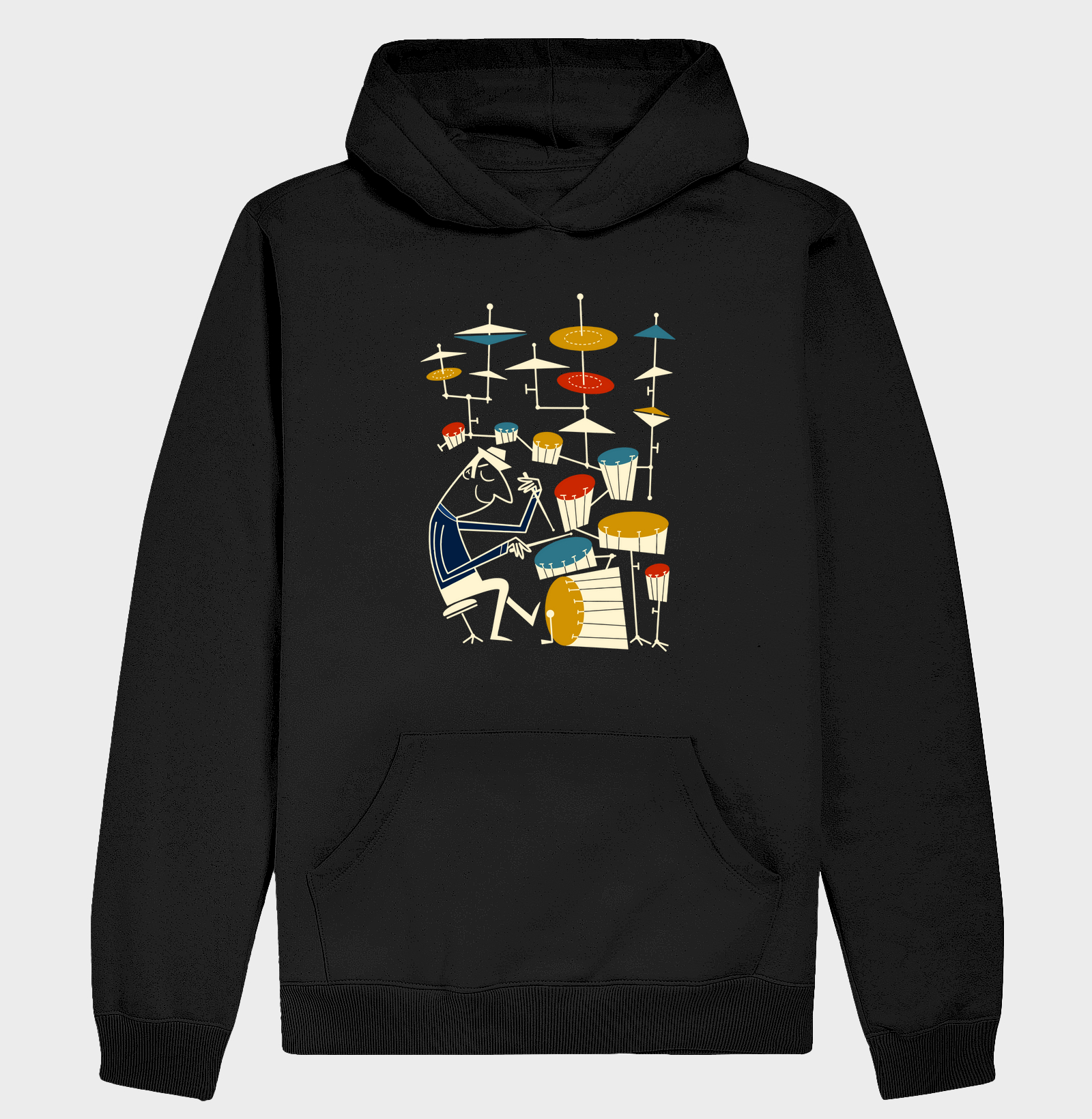 The Mid-Century Jazz Drummer