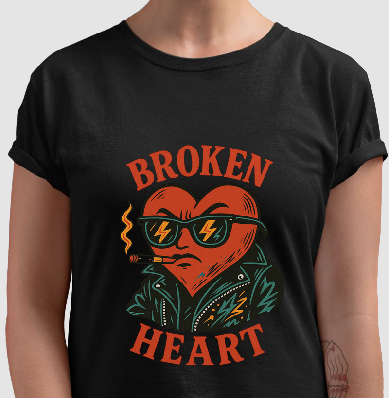 Camiseta Broken Heart Feminina | AMMAR