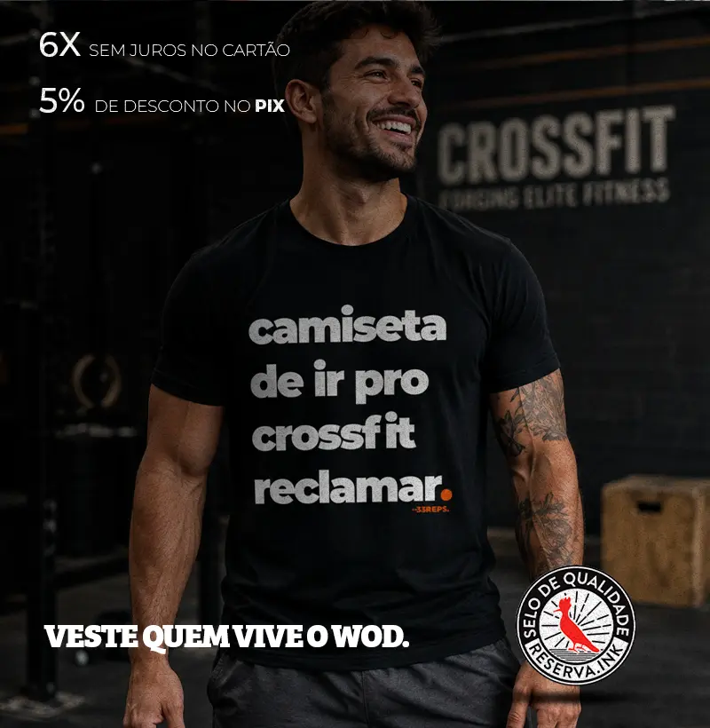 camiseta de ir pro crossfit reclamar