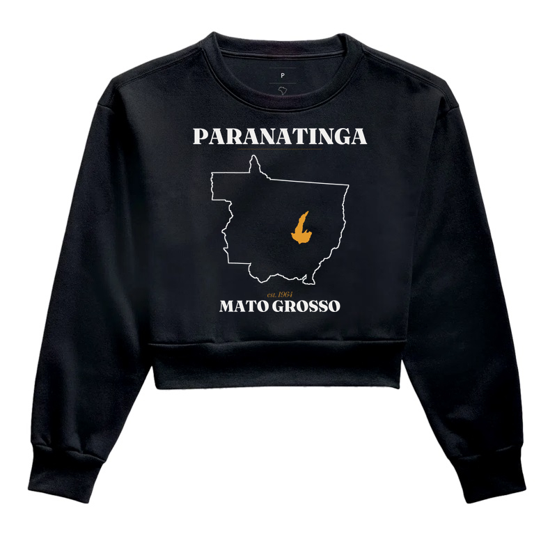 Paranatinga | Legado MT - Cropped Moletom