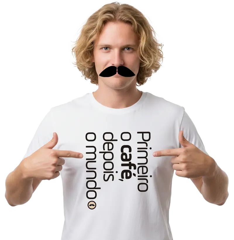 Primeiro o café, depois o mundo!