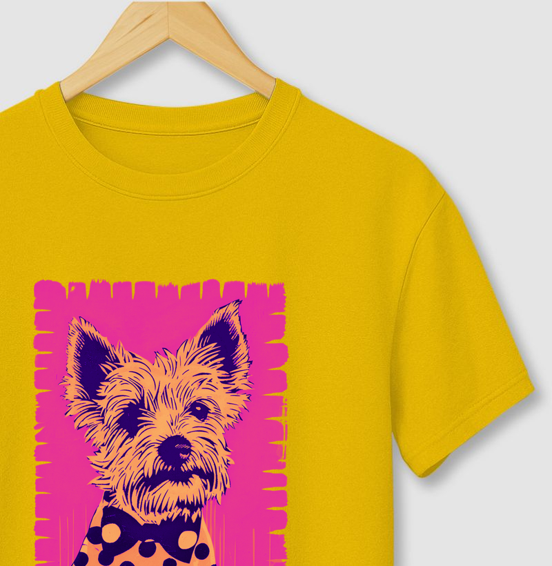 Yorkie Polka Dot