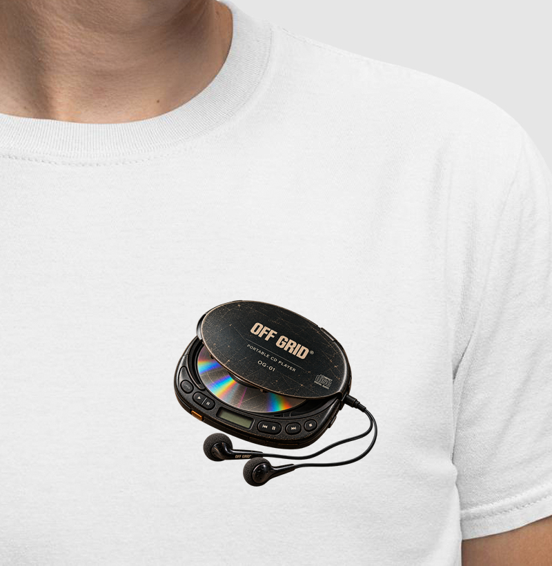 CD Player - Camiseta