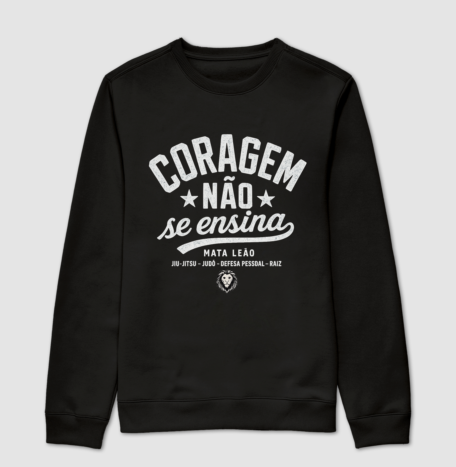 Não se ensina - Suéter Moletom