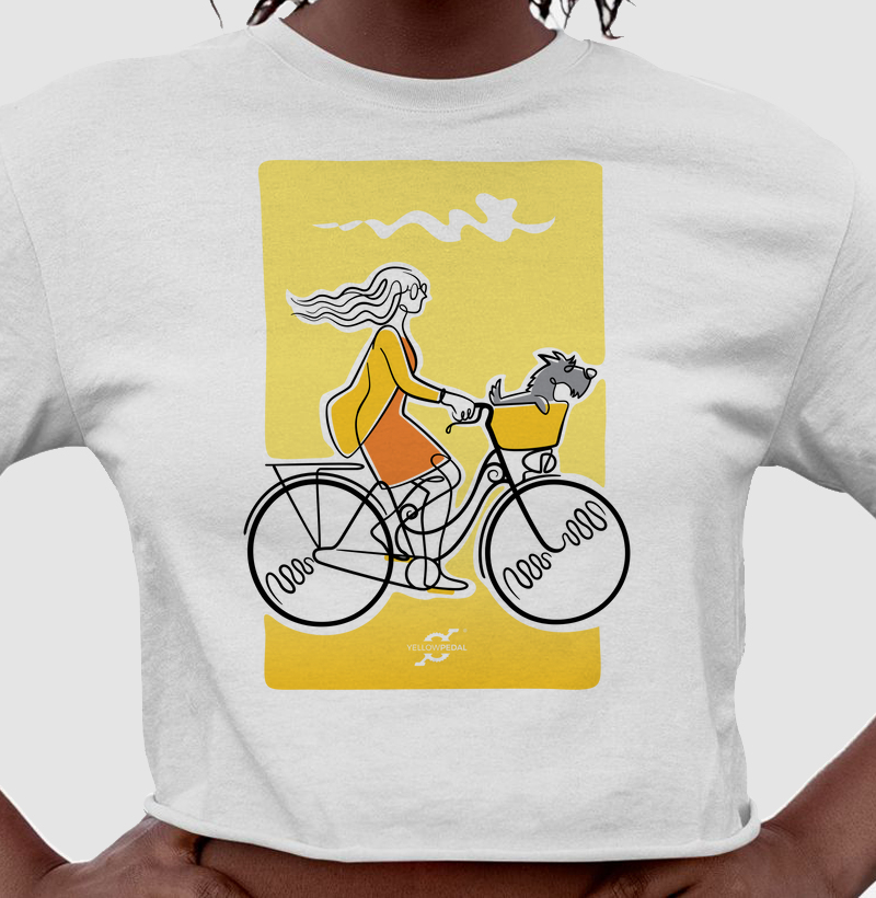 CROPPED YELLOWPEDAL GIRL