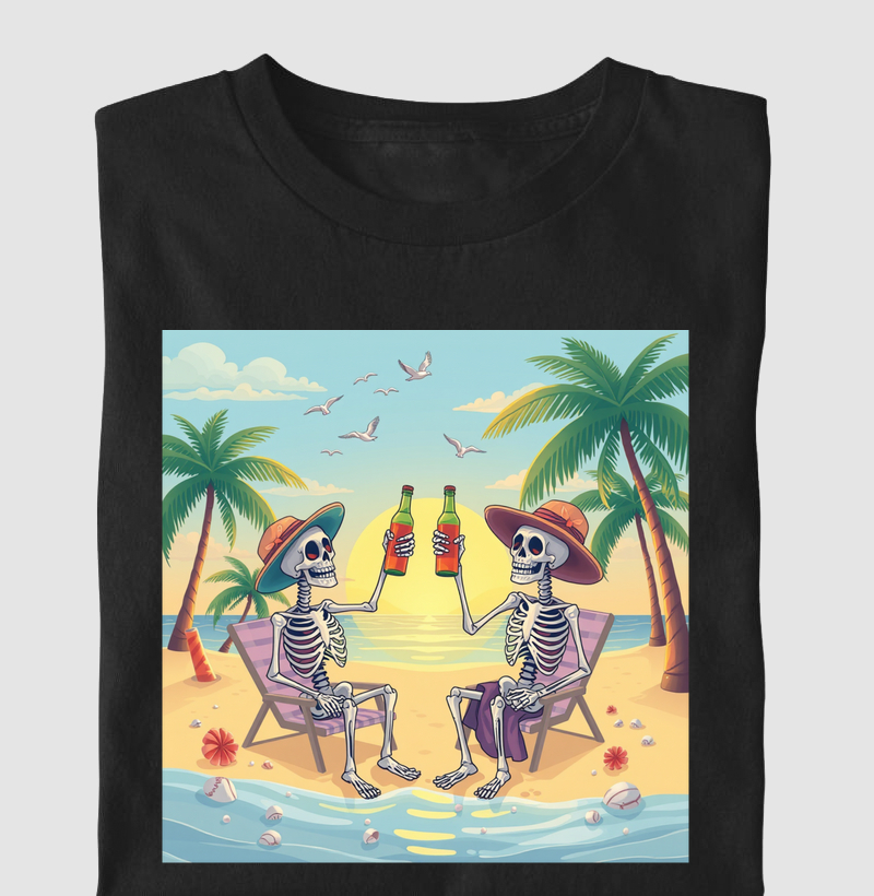 Coleção Cervejas - Amigas Caveiras na Praia