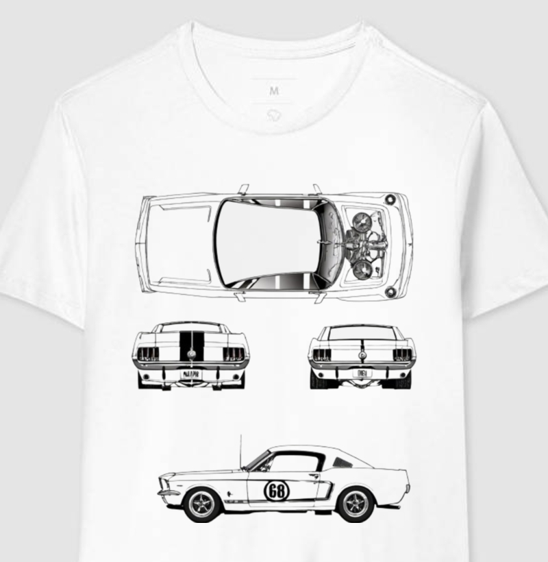 T - Shirt Ford Mustang