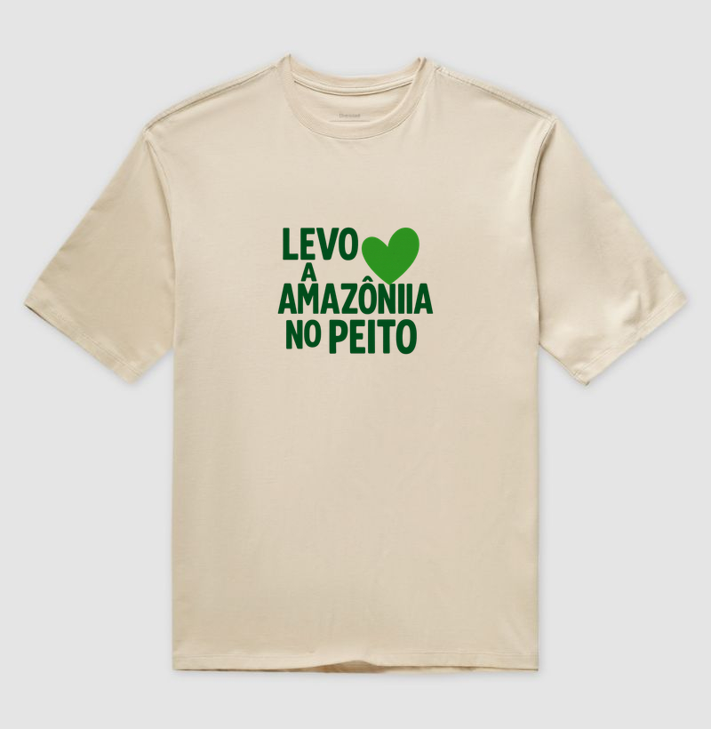 Levo a Amazônia no peito 