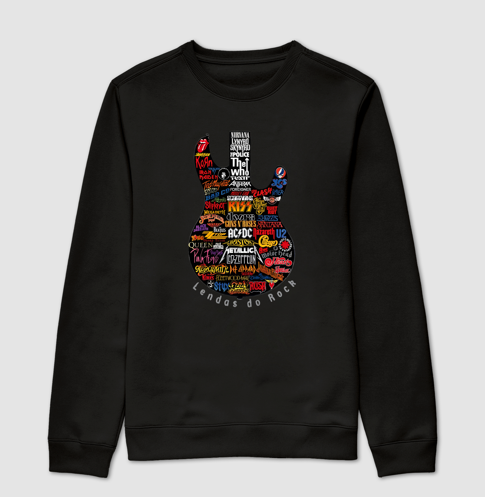 Camiseta Lendas Do Rock