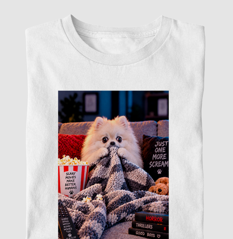 🍿👻 Scary Movie Night — Lulu da Pomerânia Edition 🐶🤍