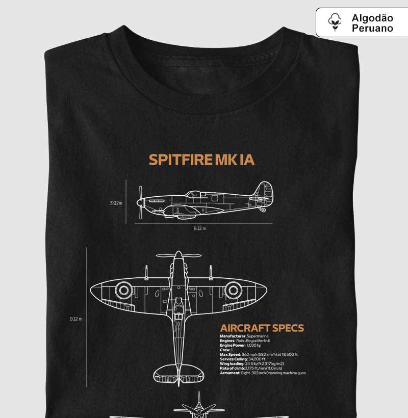 Spitfire MK1A - Blueprint