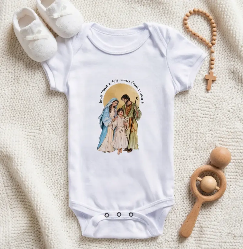 Jesus, Maria e José, minha família vossa é!