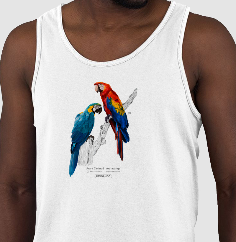 Aves do Brasil - Arara Canindé e Araracanga - Regata