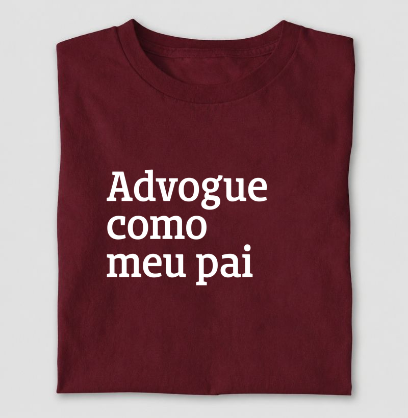 Advogue como meu pai