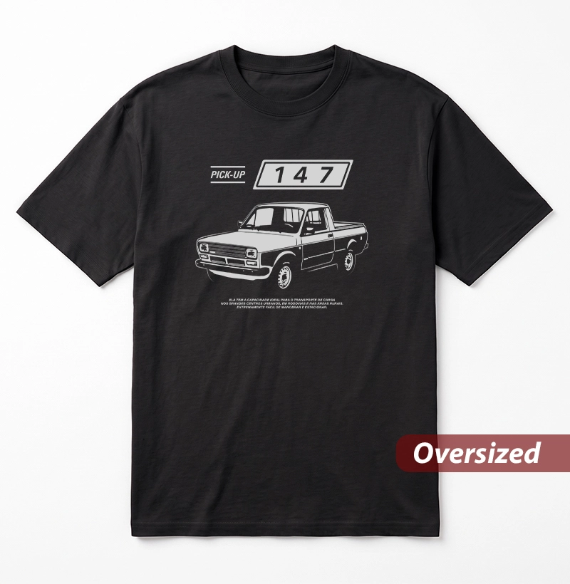 147 | Pick-up - Camiseta Oversized