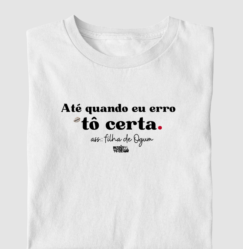Até Quando Erro tô Certa - Ogum Maria Patuá