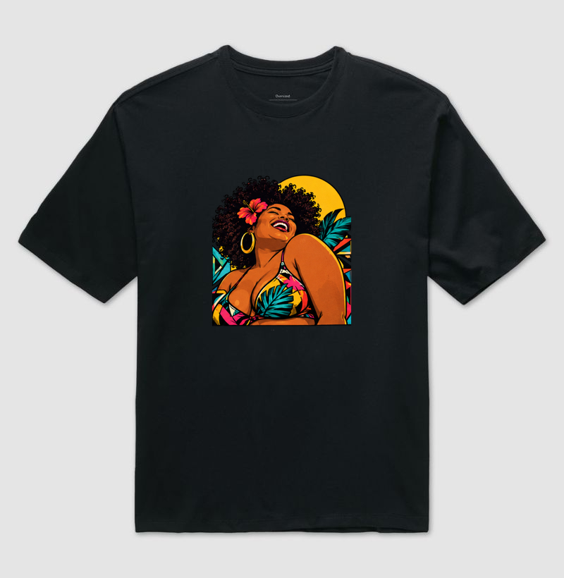 Livre, Leve e Minha — Camiseta Oversized