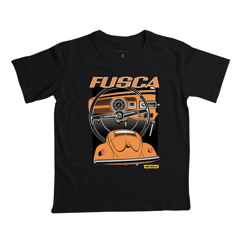 Fusca com Painel Laranja