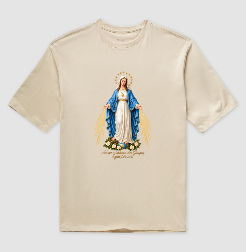 Camiseta Oversized Nossa Senhora das Graças