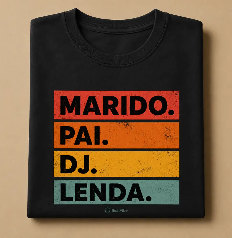 Marido. Pai. DJ. Lenda.