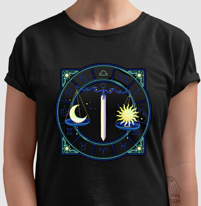 Camiseta Signo Libra