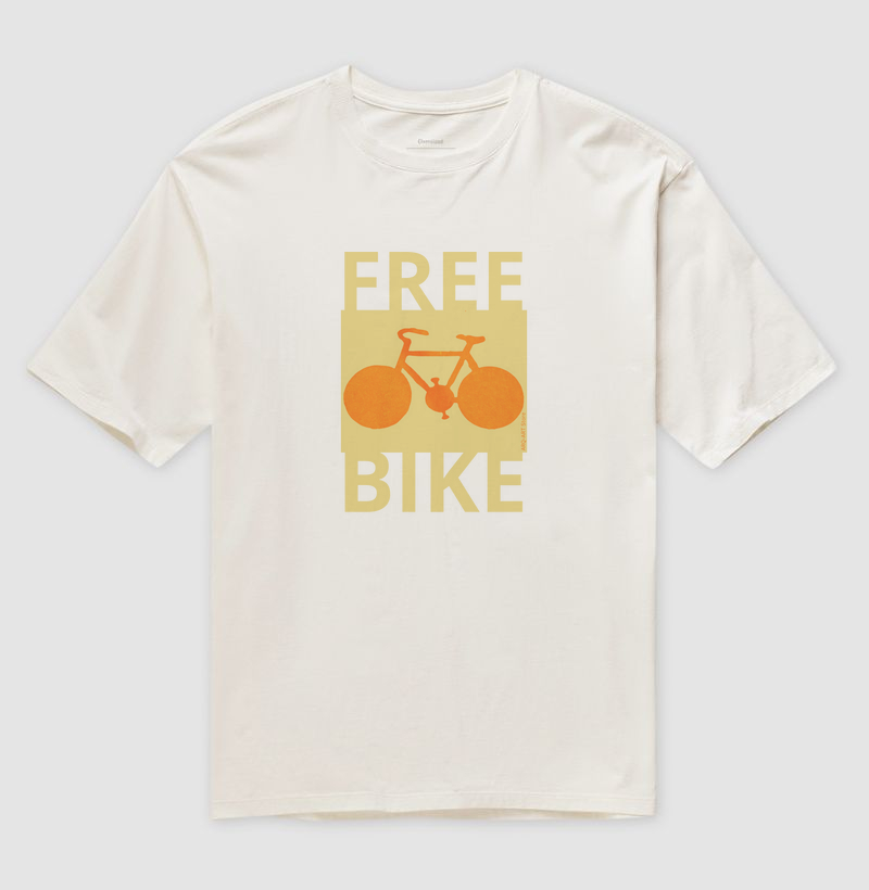 Free bike laranja