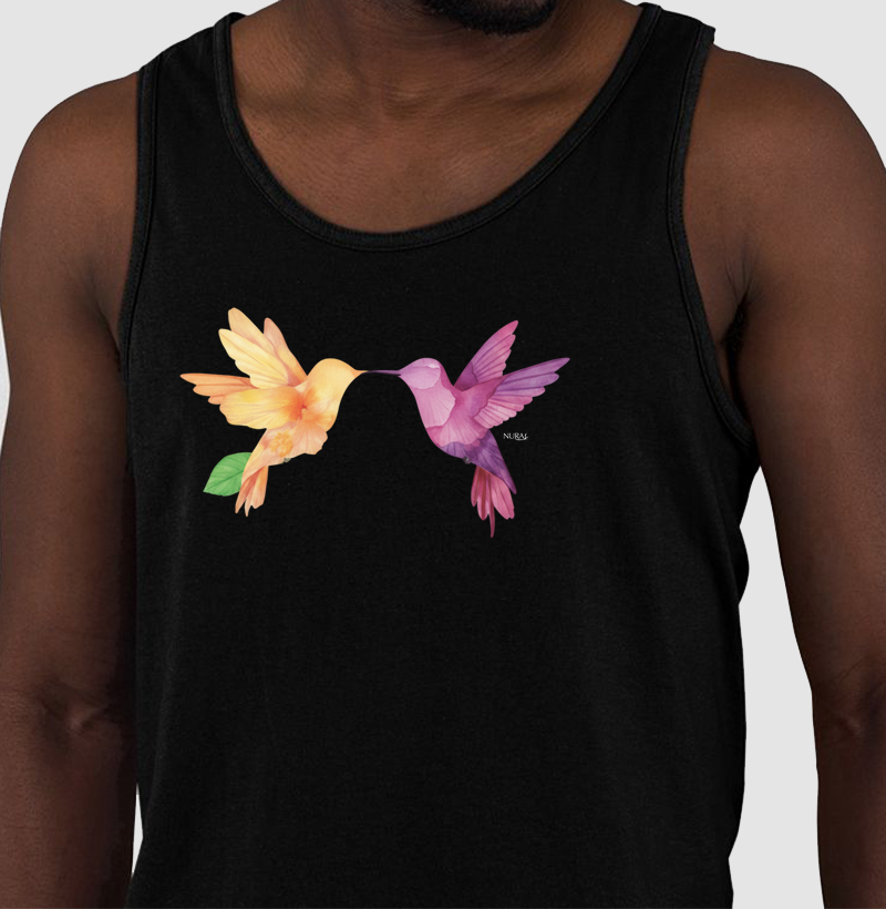 Beija Flores Aquarela