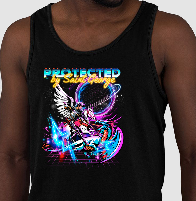 Camiseta Protected by Saint George