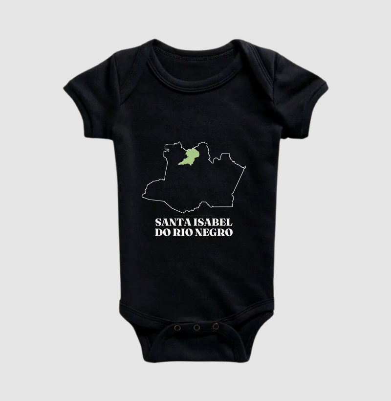 Santa Isabel do Rio Negro | Traço AM - Body Infantil