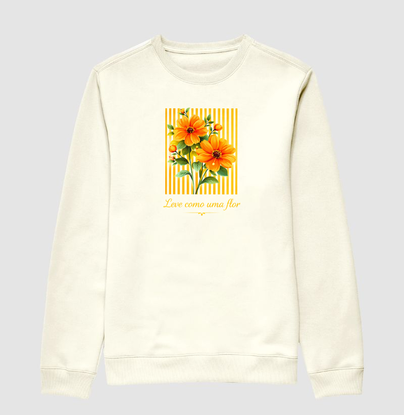 Camiseta Leve como uma flor 