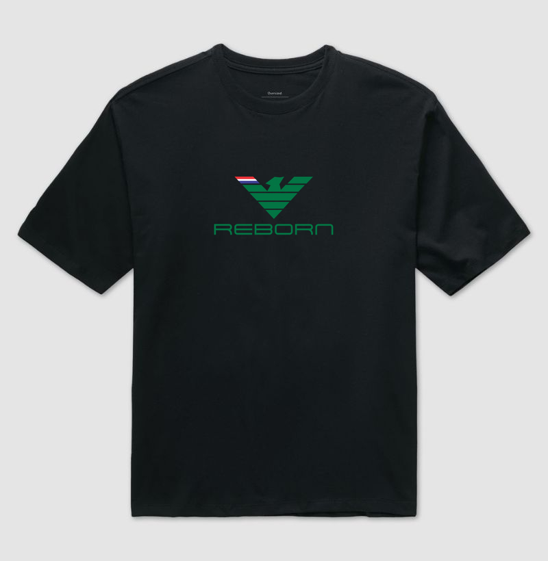 REBORN — RENASCER, VERDE E PODEROSO ✨ Sobre o preto profundo e imponente, o verde brilha com vida própria — cor de esperança, de crescimento, de quem volta a brilhar mais forte do que nunca.