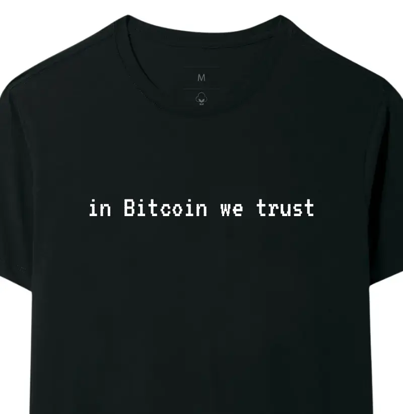 In bitcoin we trust