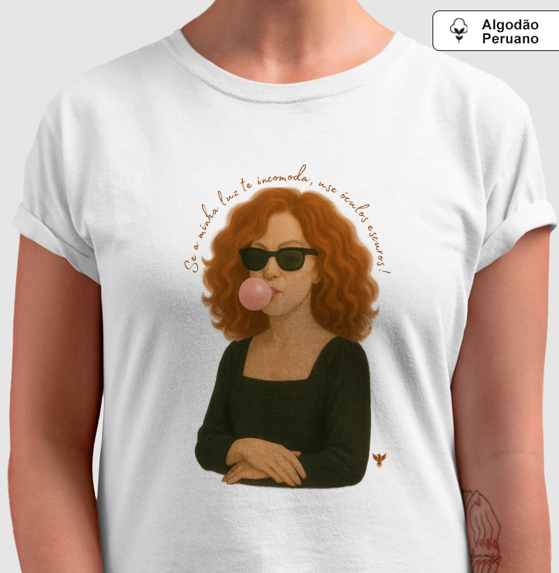 Se a minha luz te incomoda, use óculos escuros! (Ruiva)