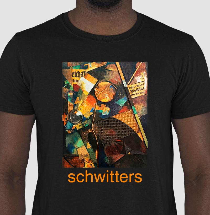 Camiseta Kurt Schwitters – Das Sternenbild | Arte Merz e Dadaísmo