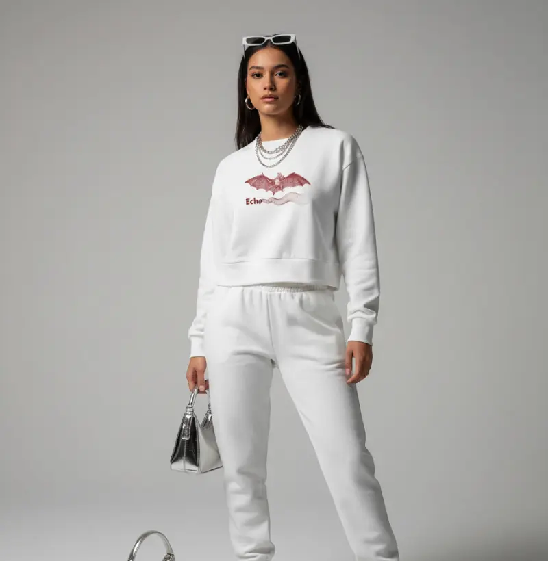 Cami Cropped Moletom — Echooo