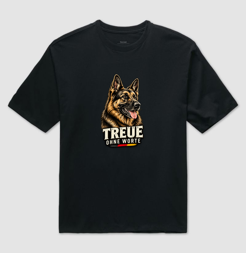 Treue ohne Worte - Camiseta Oversized