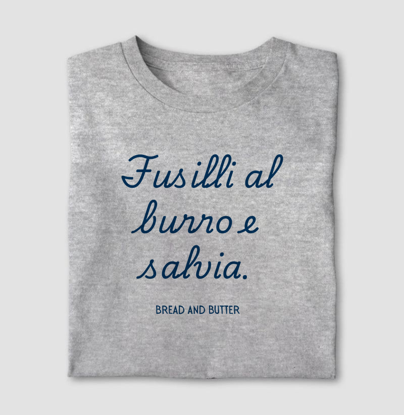 Camiseta Fusilli Al Burro