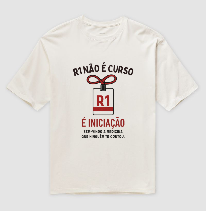 R1 não é curso, é iniciação